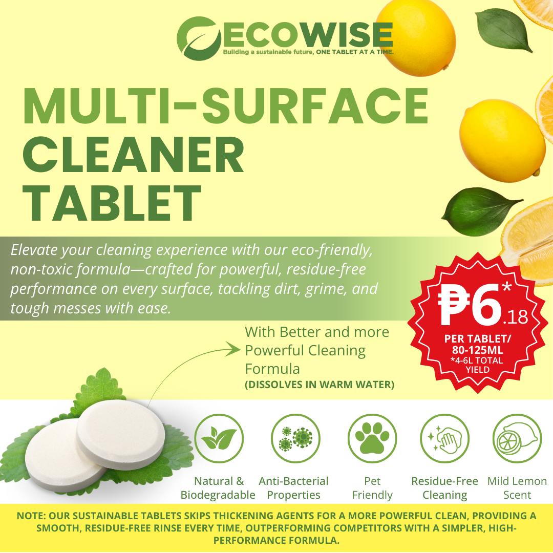 Any 3 for ₱699 | Ecowise Saver Bundle | 4L Pack (3+1 Free) | Dishwashing • Handsoap • Multi-Surface