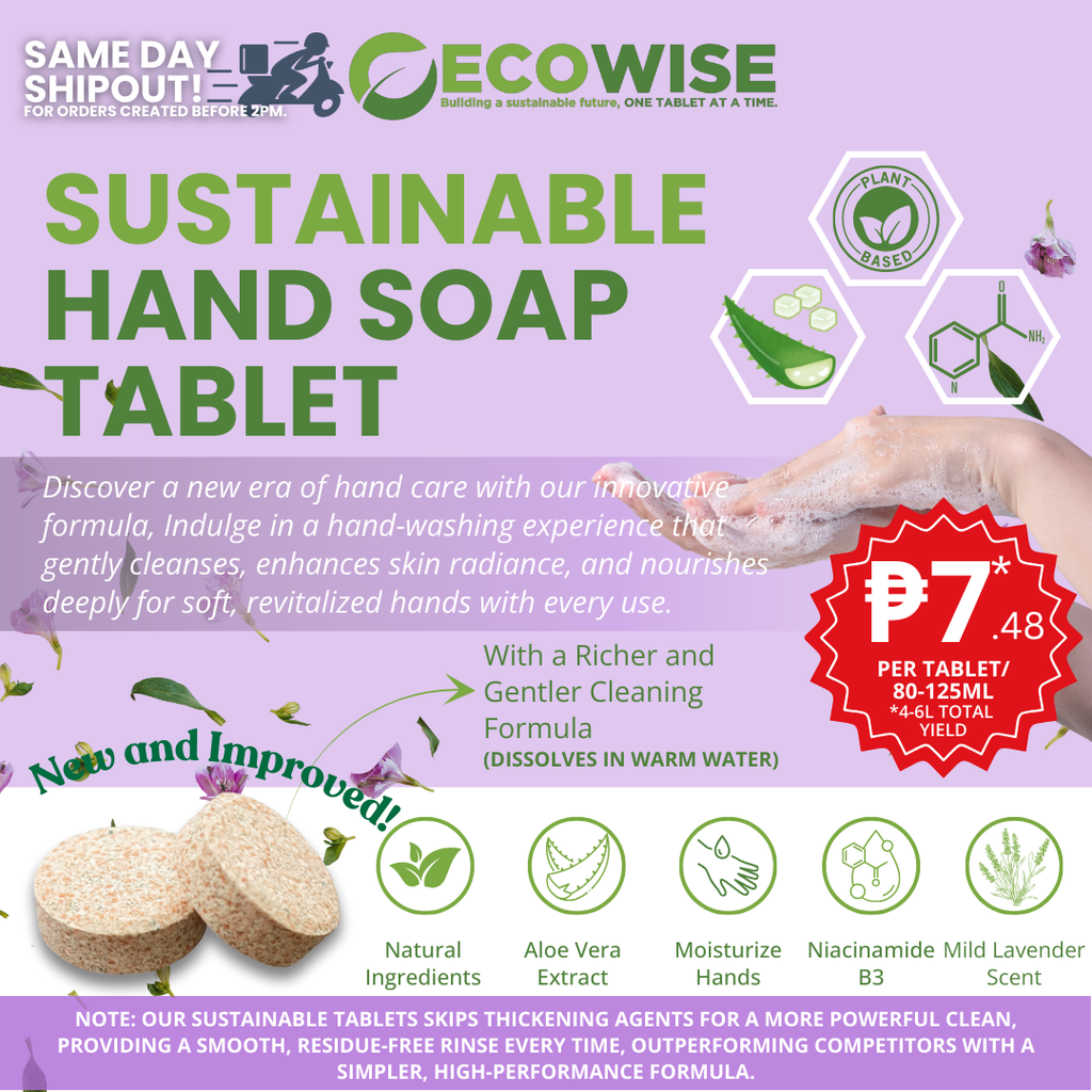 THE ECO ESSENTIAL SET - Dishwashing , Hand Soap and Multi Surface Tablet in One Discounted BUNDLE!