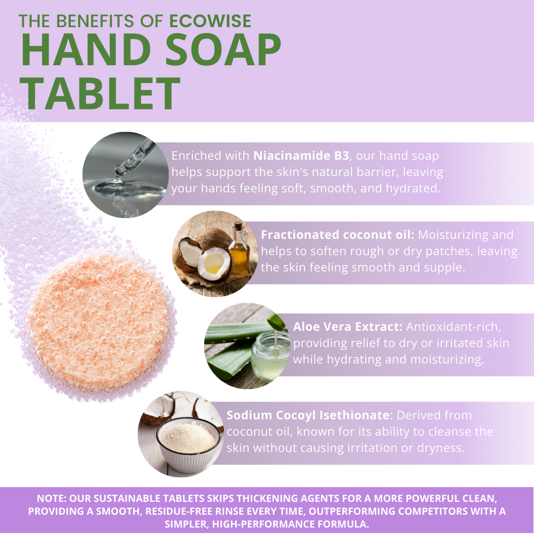 Bundle of 7 + 3 Packs FREE | Ecowise Saver 4L Pack | Dishwashing • Handsoap • Multi-Surface